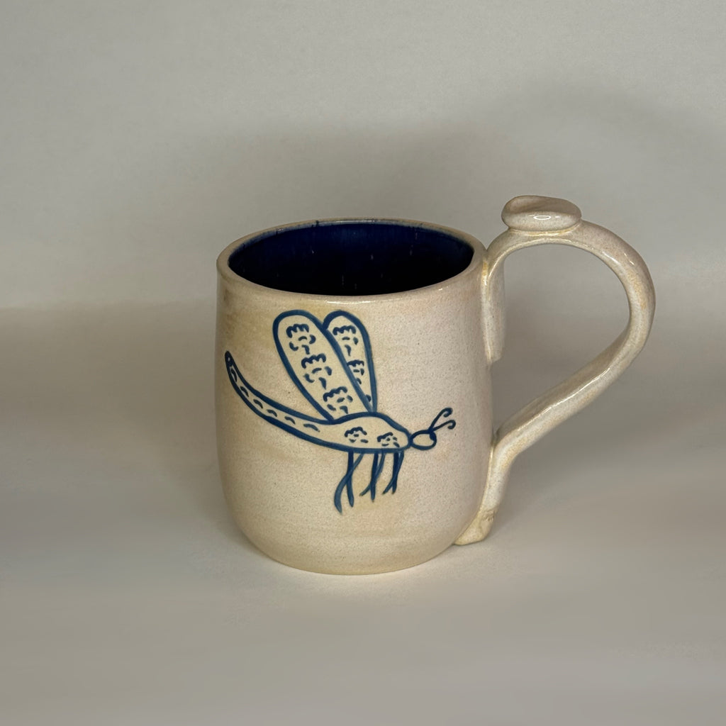 Spider & Dragonfly Mug