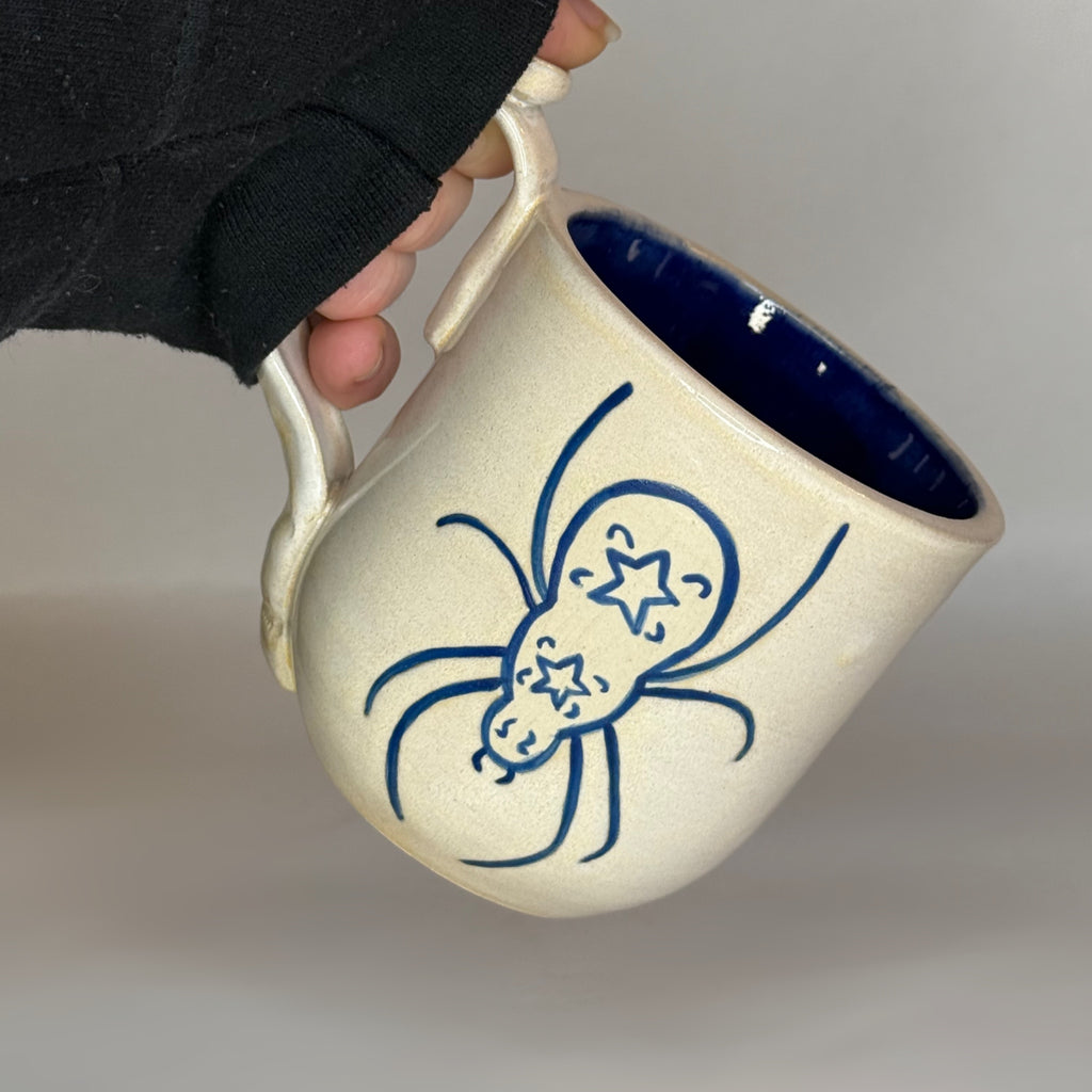 Spider & Dragonfly Mug