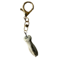Tooth Bag Charm Gold