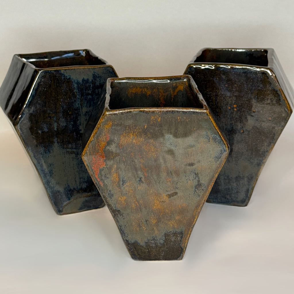 Coffin Vanity Brush Holder
