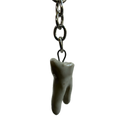 Tooth Bag Charm Silver